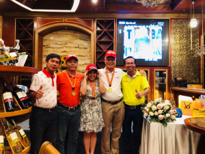 48 golfer giao lưu sinh nhật tháng 8-9 các golfer CLB golf VGC và Golf Việt.